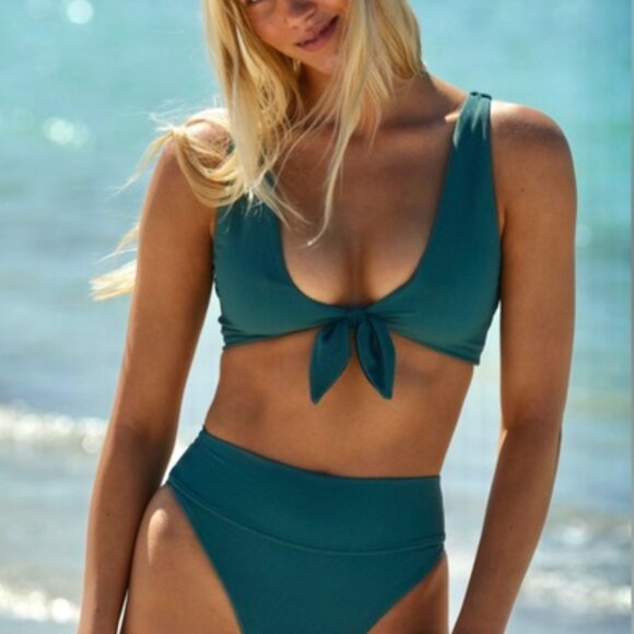 Free People Highway Ribbed High-Waisted Bottoms - Picture 6 of 6